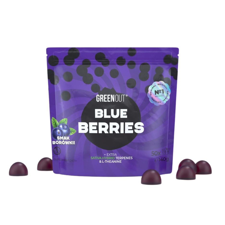 Żelki konopne full spectrum – naturalny suplement w formie gummies Green Out