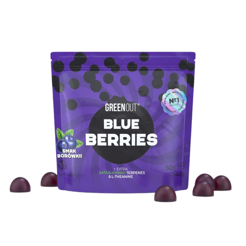 Żelki konopne full spectrum – naturalny suplement w formie gummies Green Out