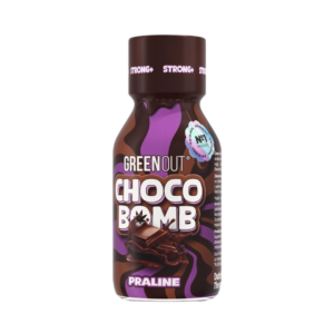 Hemp Shot Green Out Choco Bomb Praline 100 ml Hybrid Mix