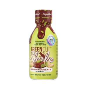 Hemp Shot Green Out Shake Dubai Chocolate 200ml Sativa Energy