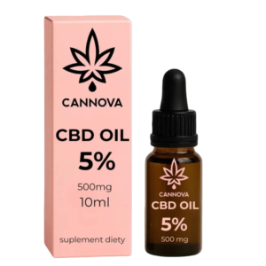 Olejek CBD 5% Full Spectrum CANNOVA 10ml