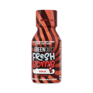 Hemp Shot Green Out Fresh Bomb Cola Strong o smaku coli