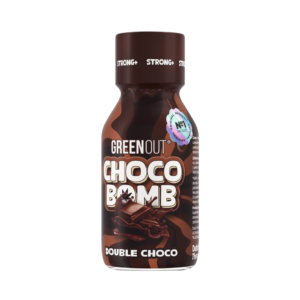 Hemp Shot Green Out Choco Bomb Double Choco o smaku podwójnej czekolady