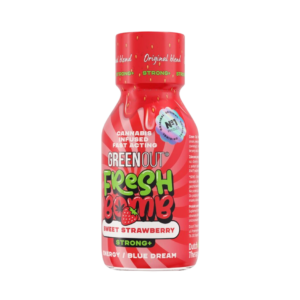 Hemp Shot Green Out Fresh Bomb Sweet Strawberry o smaku truskawki