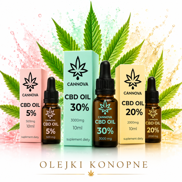 Oleje konopne – kategoria produktów HempHeaven.pl