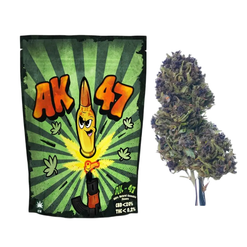 Susz konopny CBD AK-47 CBD poniżej 20 procent
