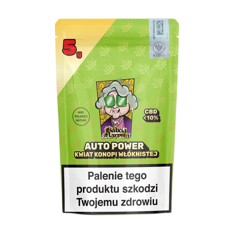 Susz konopny CBD Auto Power poniżej 10 procent