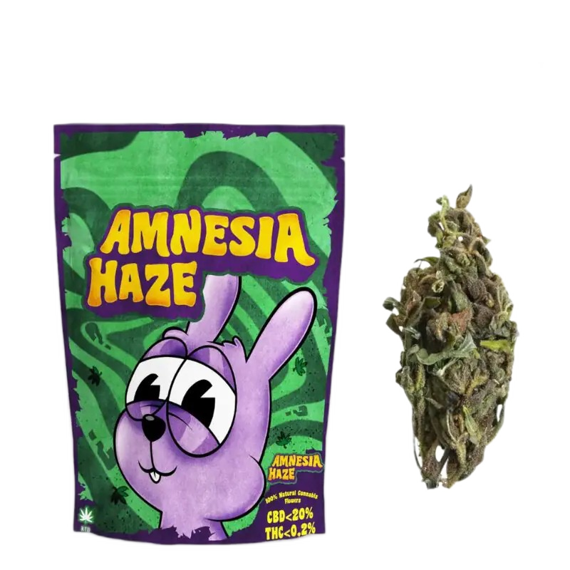Susz CBD Amnesia Haze CBD poniżej 20 procent 15g polska uprawa
