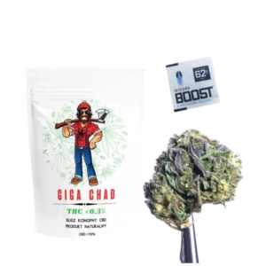 Susz konopny CBD GIGA CHAD THC poniżej 0,3 procent 10g polska uprawa