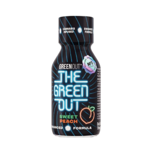 Hemp Shot Green Out Sweet Peach o smaku brzoskwini