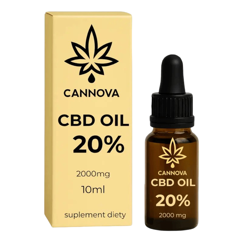 Olejek CBD 20% Full Spectrum CANNOVA 10ml
