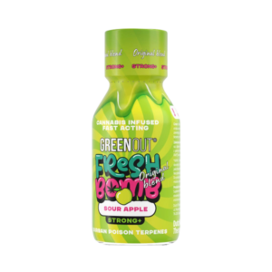 Hemp Shot Green Out Fresh Bomb Sour Apple o smaku kwaśnego jabłka
