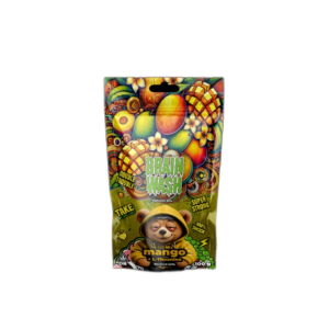 Żelki konopne CBD Brain Wash Mango 100g + L-teanina