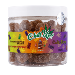 Żelki konopne Chill Up! Cola Sour 100g
