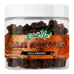 Żelki konopne Chill Up! Cola Orange 100g