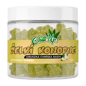 Żelki konopne Chill Up! Gruszka Chińska Nashi 100g