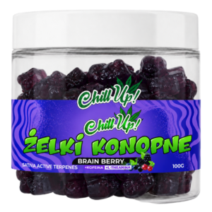 Żelki konopne Chill Up! Brain Berry 100g
