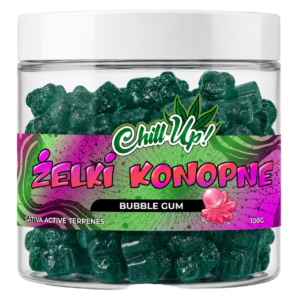 Żelki konopne Chill Up! Bubble Gum 100g