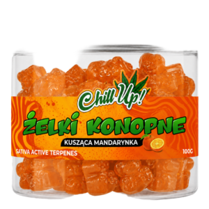 Żelki konopne Chill Up! Kusząca Mandarynka 100g