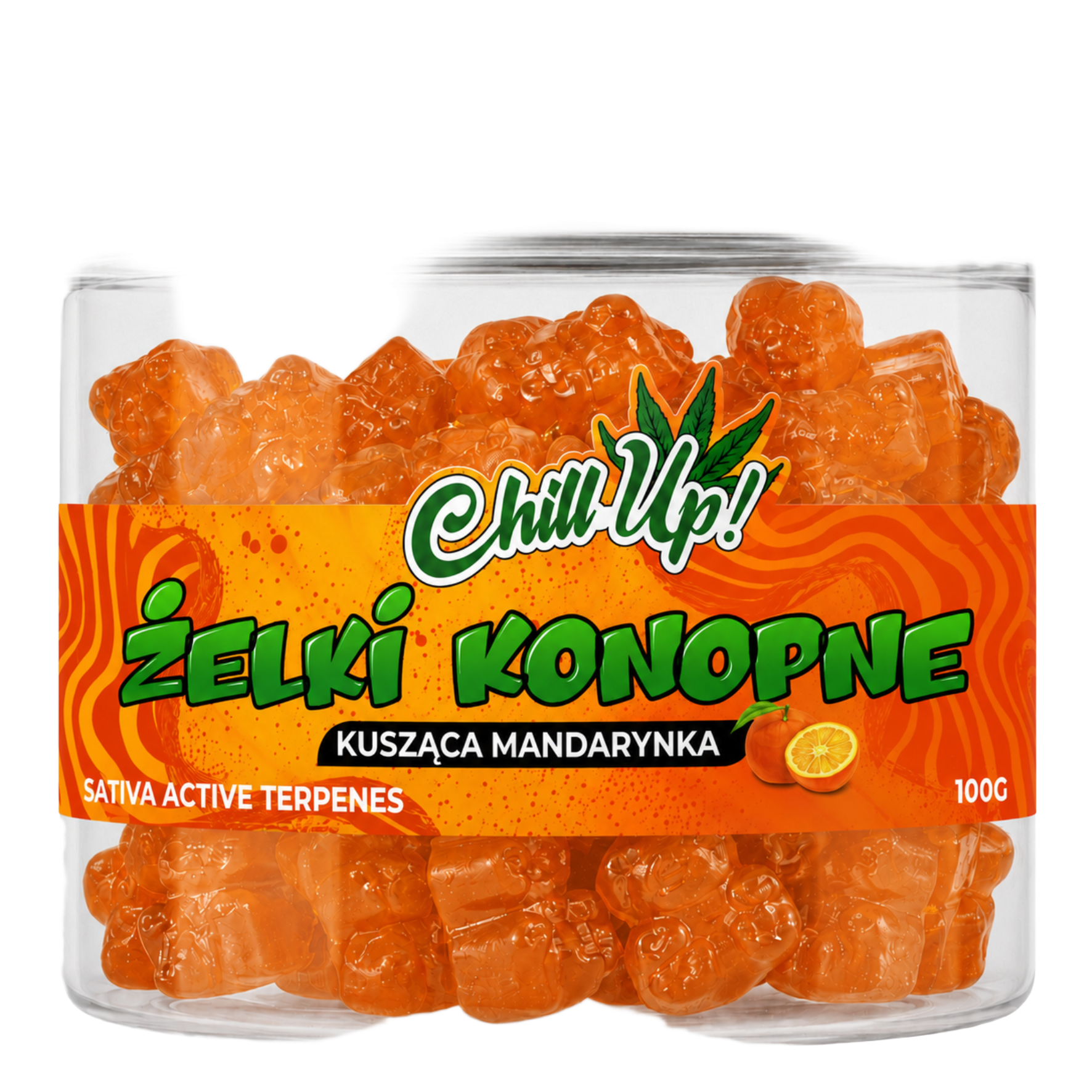 Żelki konopne Chill Up! Kusząca Mandarynka 100g