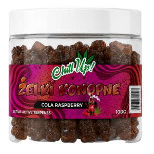Żelki konopne Chill Up! Cola Raspberry 100g