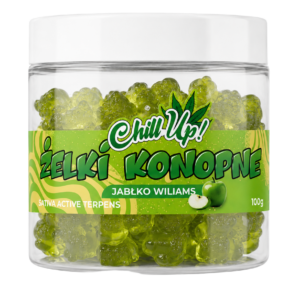 Żelki konopne Chill Up! Jabłko Williams 100g