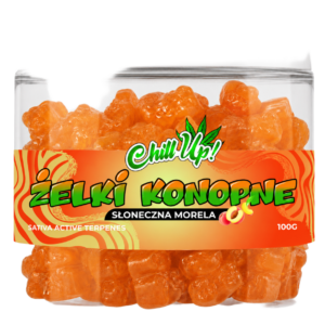 Żelki konopne Chill Up! Słoneczna Morela 100g