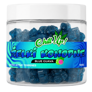 Żelki konopne Chill Up! Blue Guava 100g