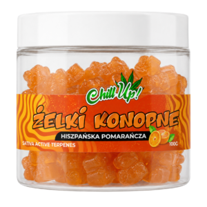 Żelki konopne Chill Up! Hiszpańska Pomarańcza 100g