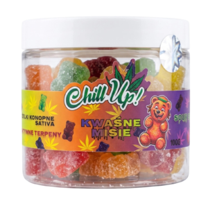 Żelki konopne Chill Up! Kwaśne Misie 100g