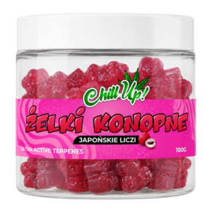 Żelki konopne Chill Up! Japońskie Liczi 100g